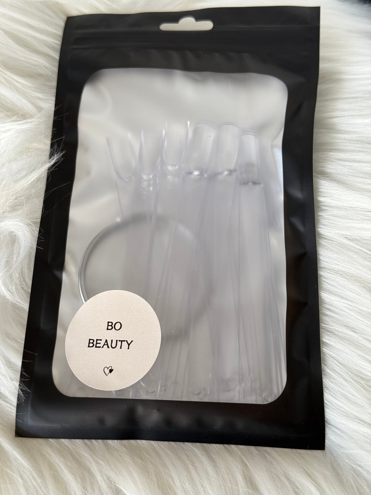 Clear tip with handle (ringed) – 25pcs