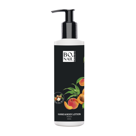 BO.NAIL Hand & Body Lotion Peach (250ml)
