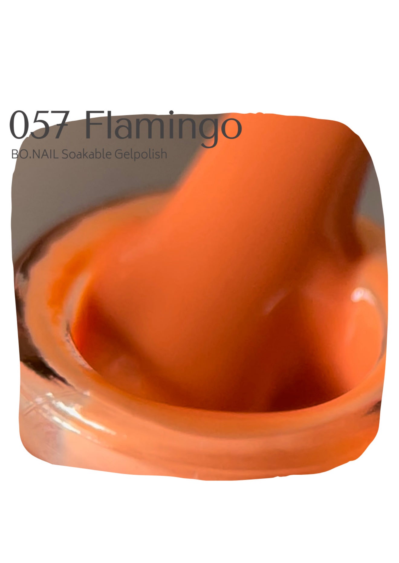 BO.NAIL Soakable Gelpolish #057 Flamingo