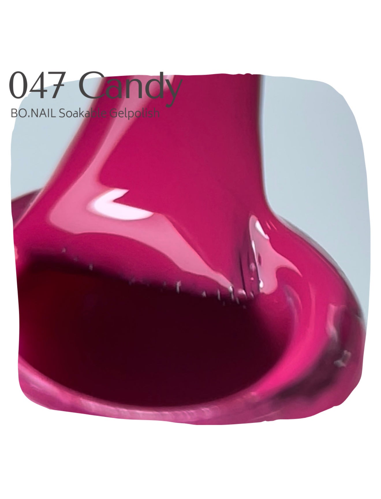 BO.NAIL Soakable Gelpolish #047 Candy