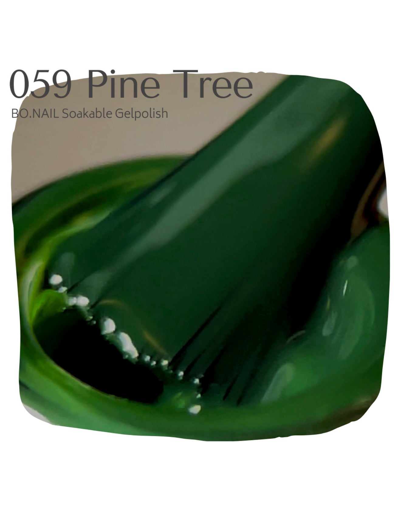 BO.NAIL Soakable Gelpolish #059 Pine Tree