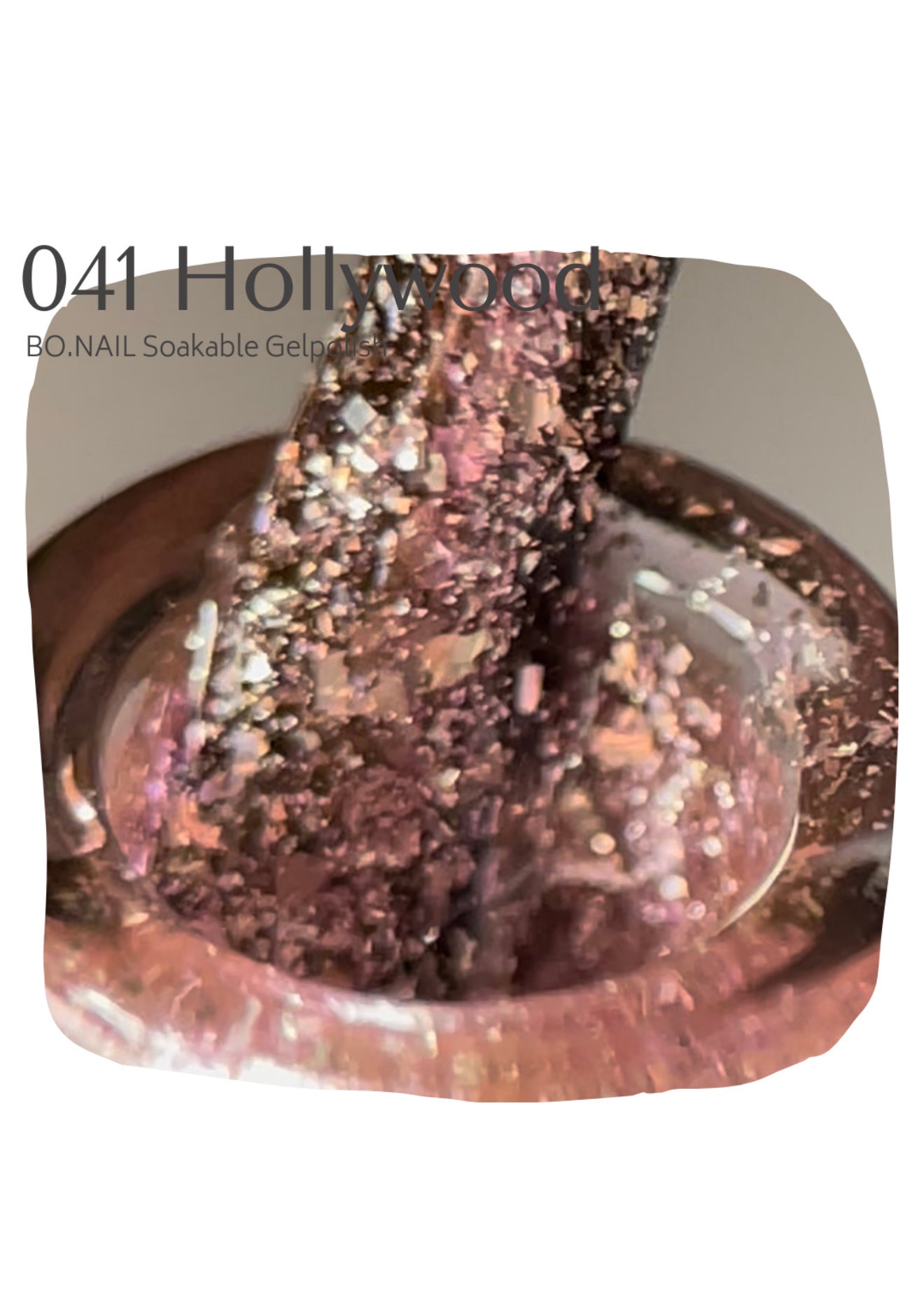 BO.NAIL Soakable Gelpolish #041 Hollywood (15ml