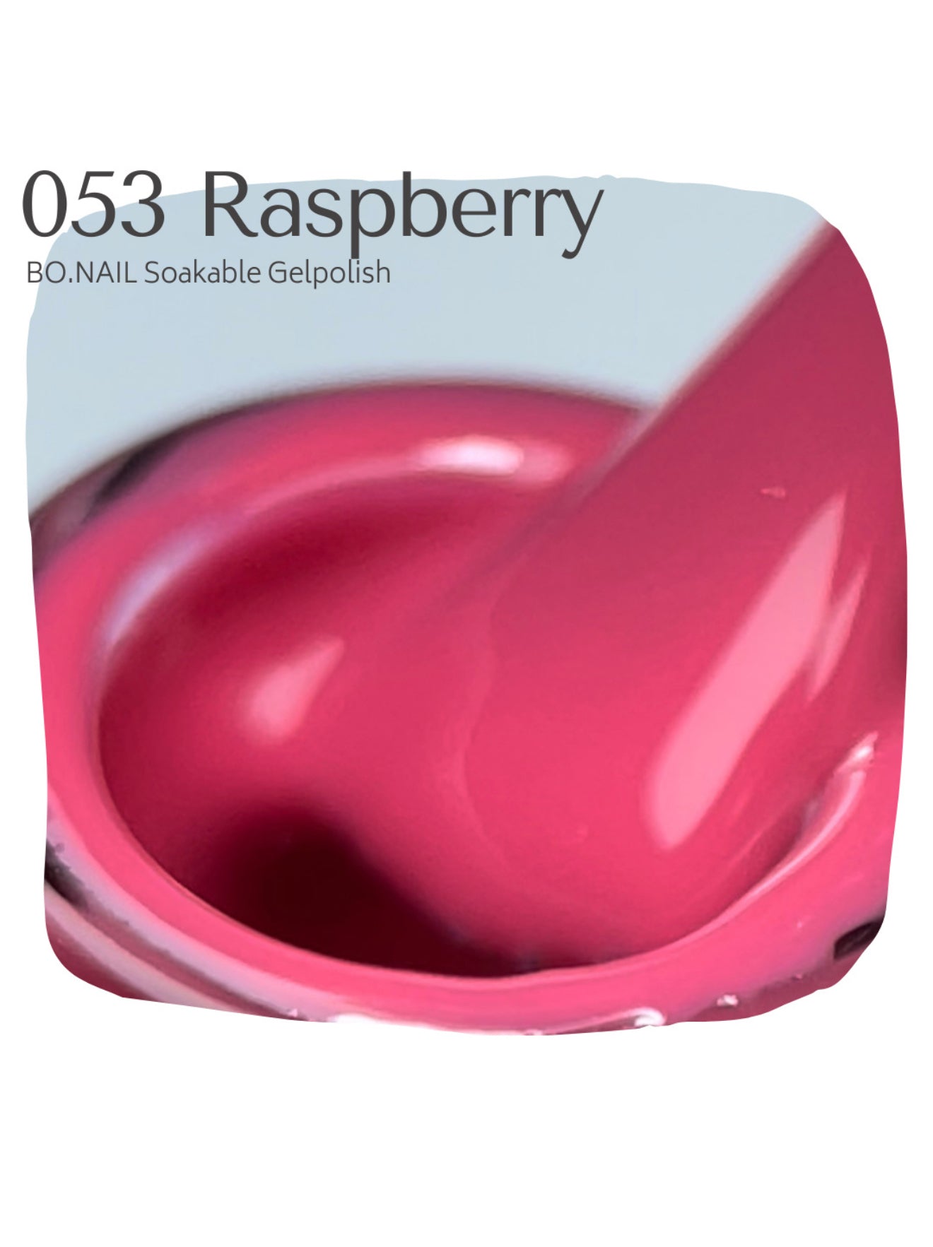 BO.NAIL Soakable Gelpolish #053 Raspberry