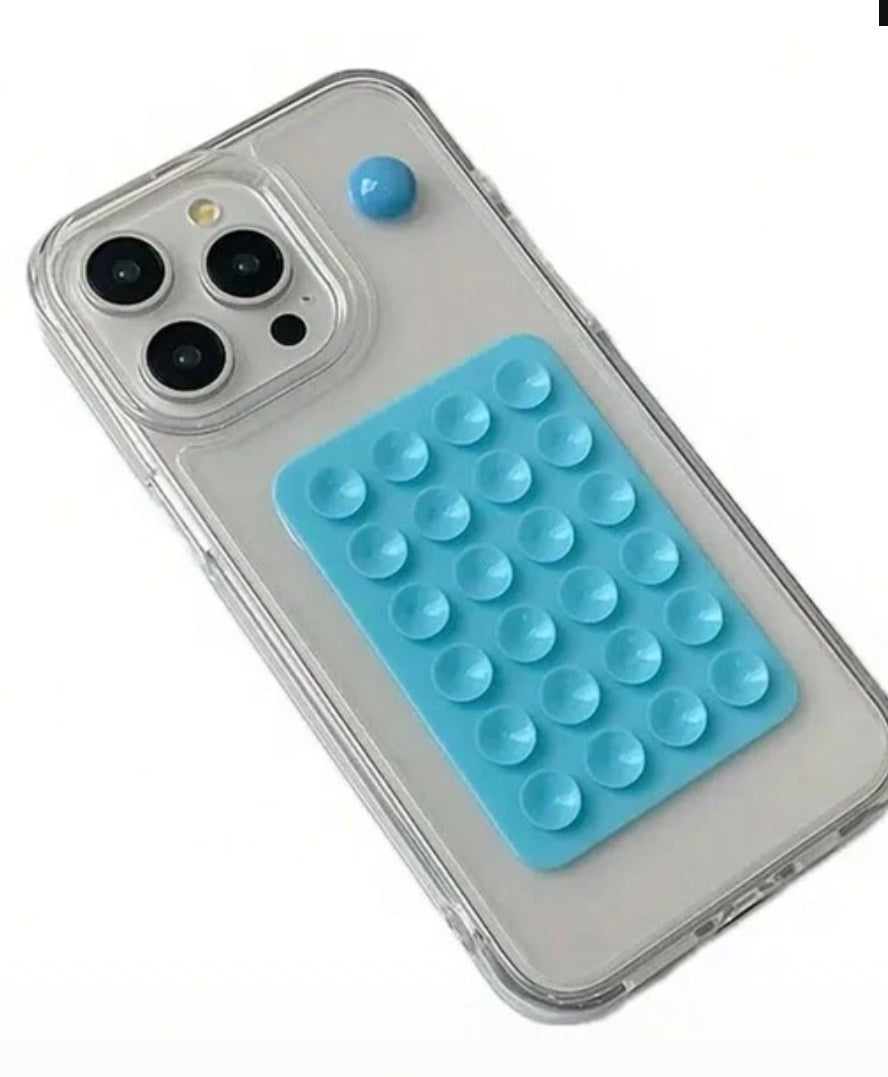 Sílikon síma hald blá