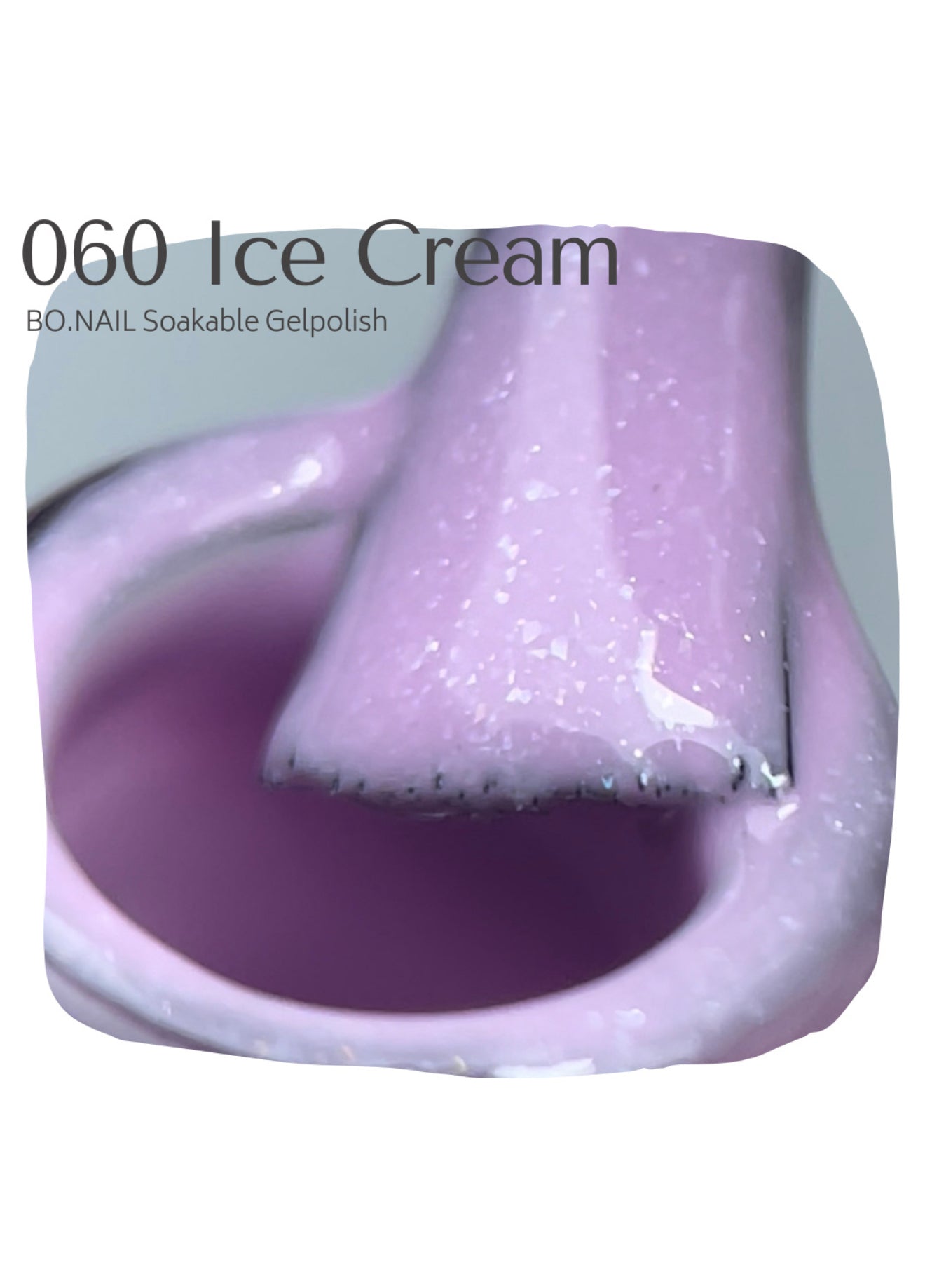 BO.NAIL Soakable Gelpolish #060 Ice Cream