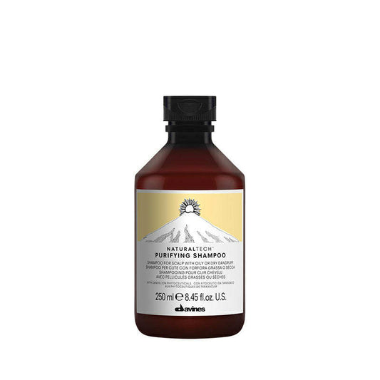 Davines Naturaltech – Purifying Shampoo – Djúphreinsandi sjampó fyrir hreint og heilbrigt hár