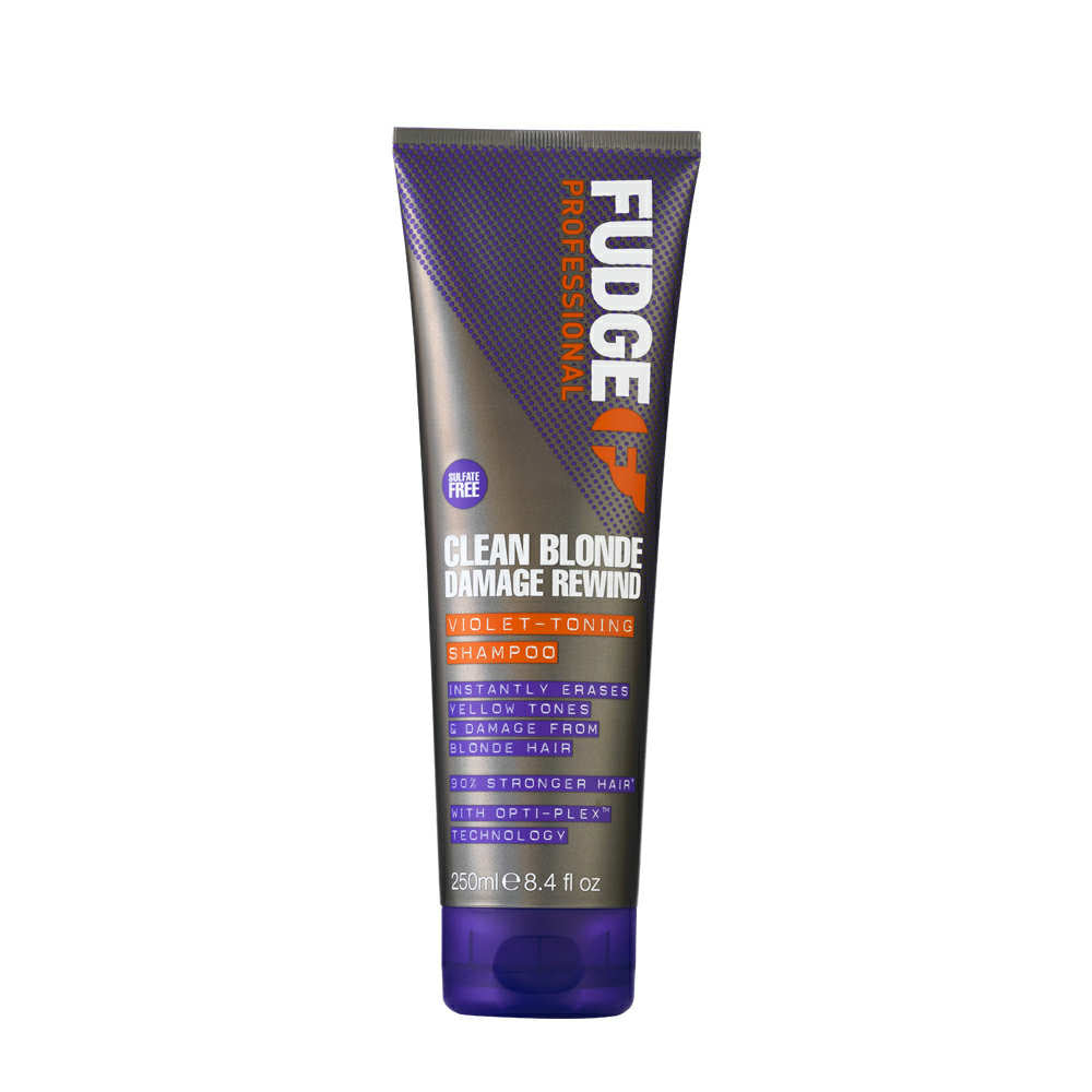 Fudge Care Clean Blonde Damage Rewind Shampoo 250ml