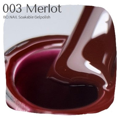 BO.NAIL Soakable Gelpolish #003 Merlot