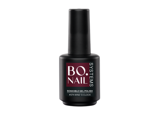 BO.NAIL Soakable Gelpolish #074 Wine 'O Clock (15ml)