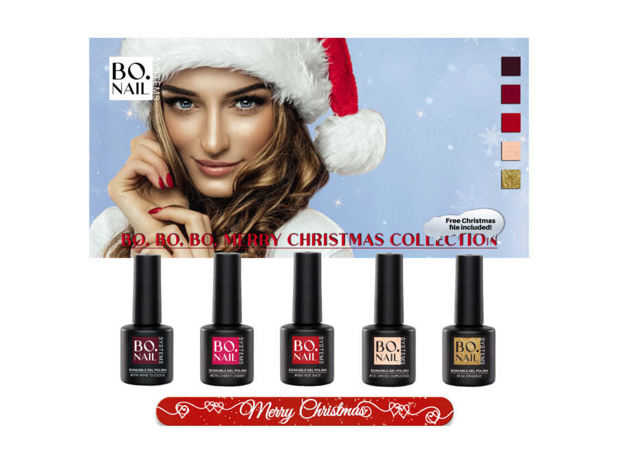 BO.NAIL BO, BO, BO Merry Christmas Collection