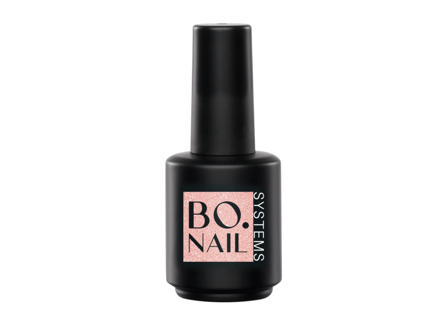 BO.NAIL Rubber Base Diamond Warm Pink (15ml)