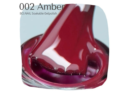 BO.NAIL Soakable Gelpolish #002 Amber (15ml)