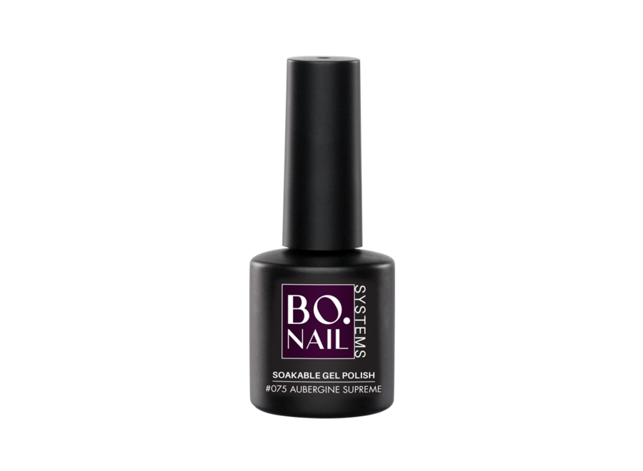 BO.NAIL Soakable Gelpolish #075 Aubergine Supreme