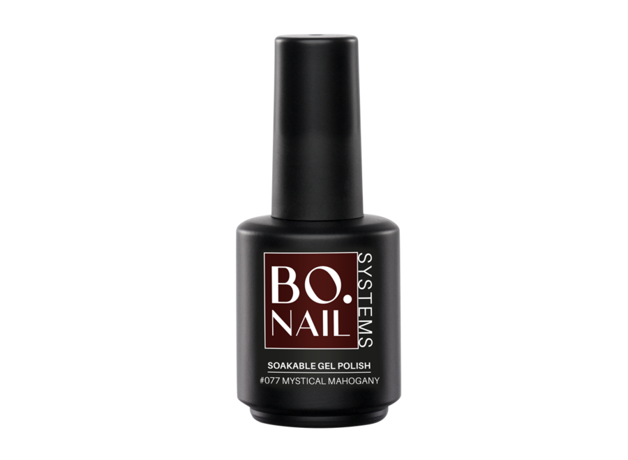 BO.NAIL Soakable Gelpolish #077 Mystical Mahogany (15ml)