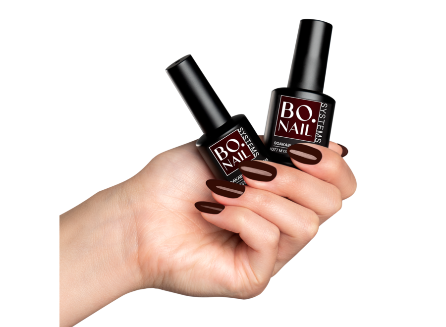 BO.NAIL Soakable Gelpolish #077 Mystical Mahogany (15ml)