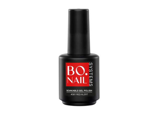 BO.NAIL Soakable Gelpolish #081 Red Alert (15ml)