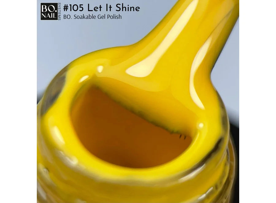 BO.NAIL Soakable Gelpolish #105 Let It Shine (15ml)