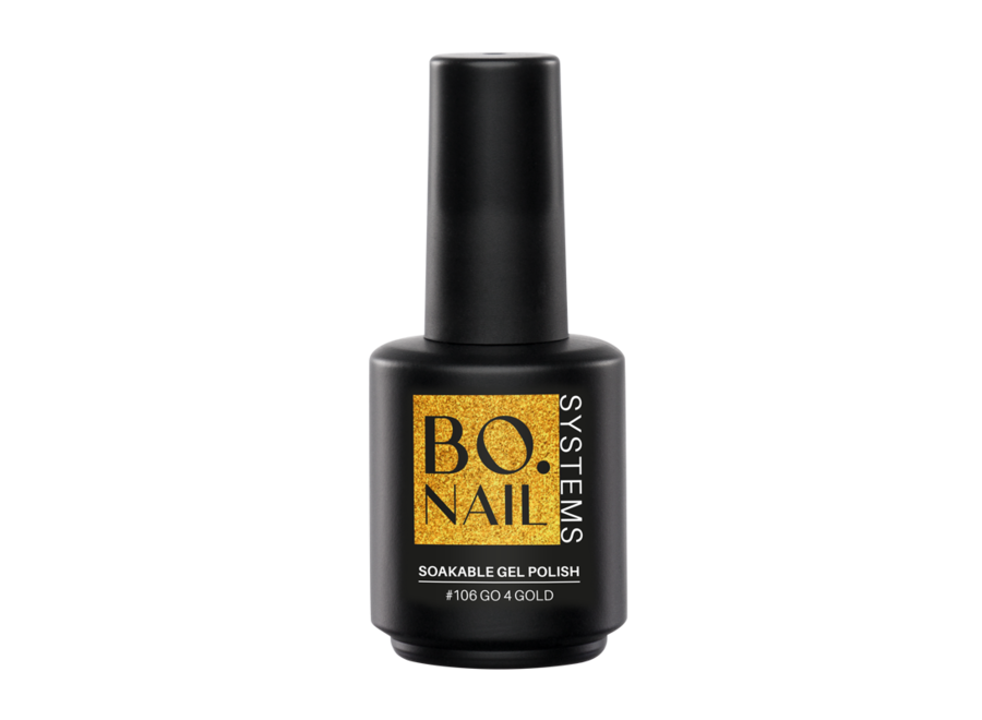 BO.NAIL Soakable Gelpolish #106 Go 4 Gold (15ml)