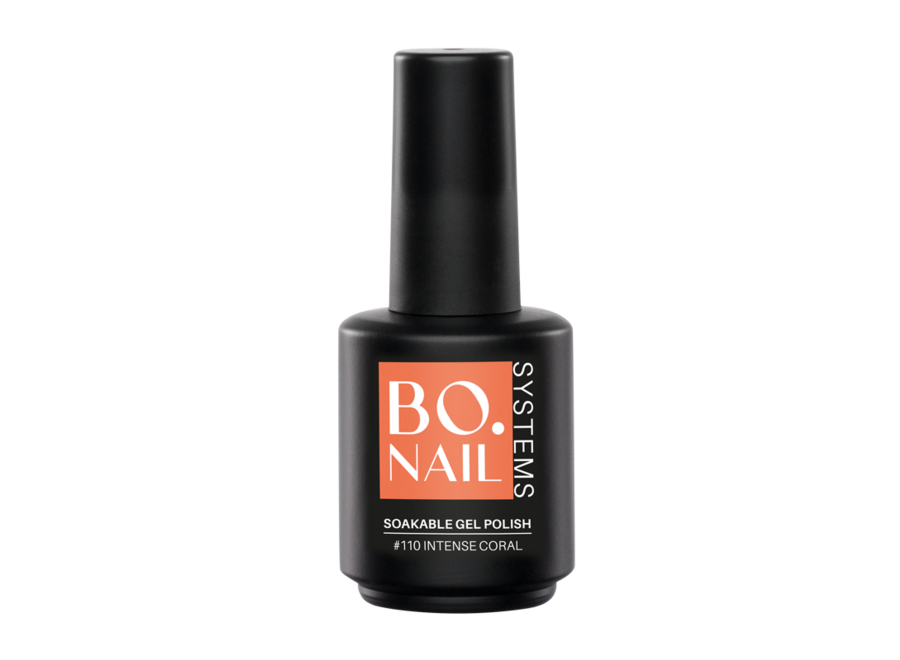 BO.NAIL Soakable Gelpolish #110 Intense Coral (15ml)