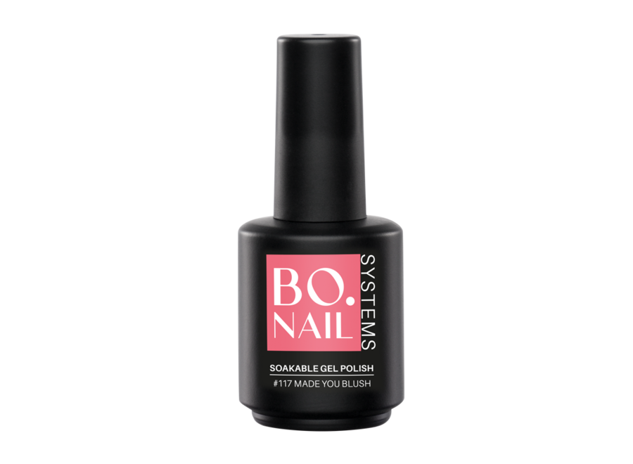 BO.NAIL Soakable Gelpolish #117 Made You Blush (15ml)