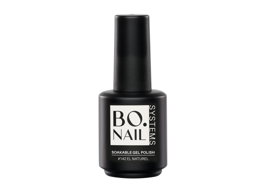 BO.NAIL Soakable Gelpolish #142 El Naturel (15ml)